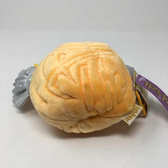 Harry Potter Golden Snitch Plush Zipper Bag Purse - Picture 2 of 8